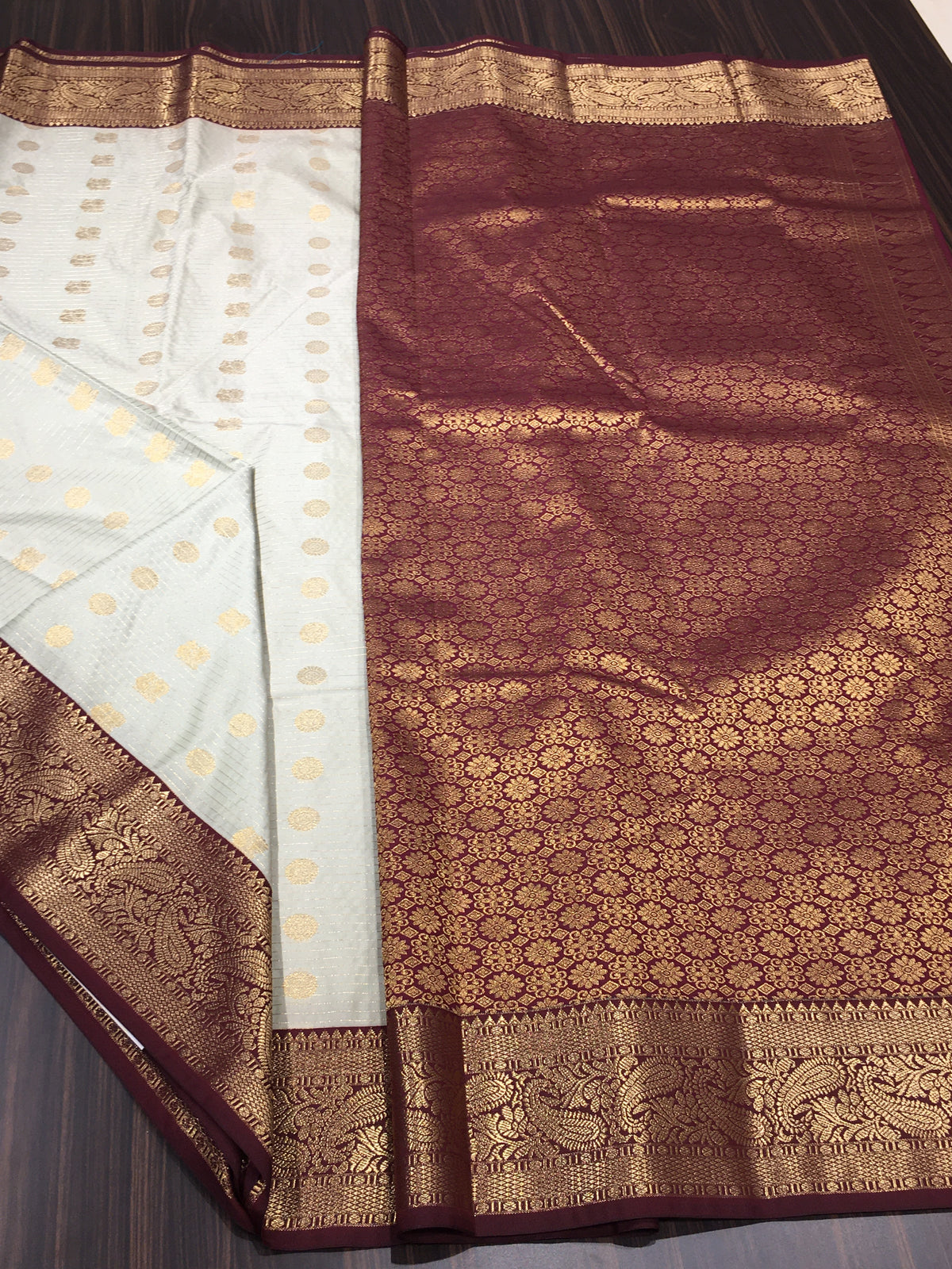 Semi Kanchipuram Silk