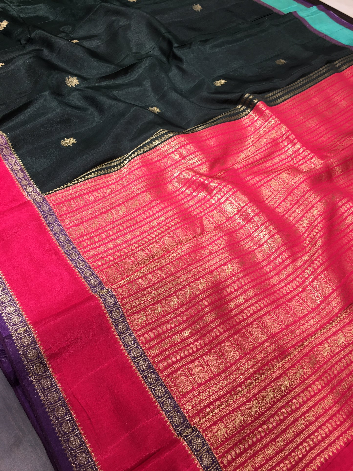 Crape Saree
