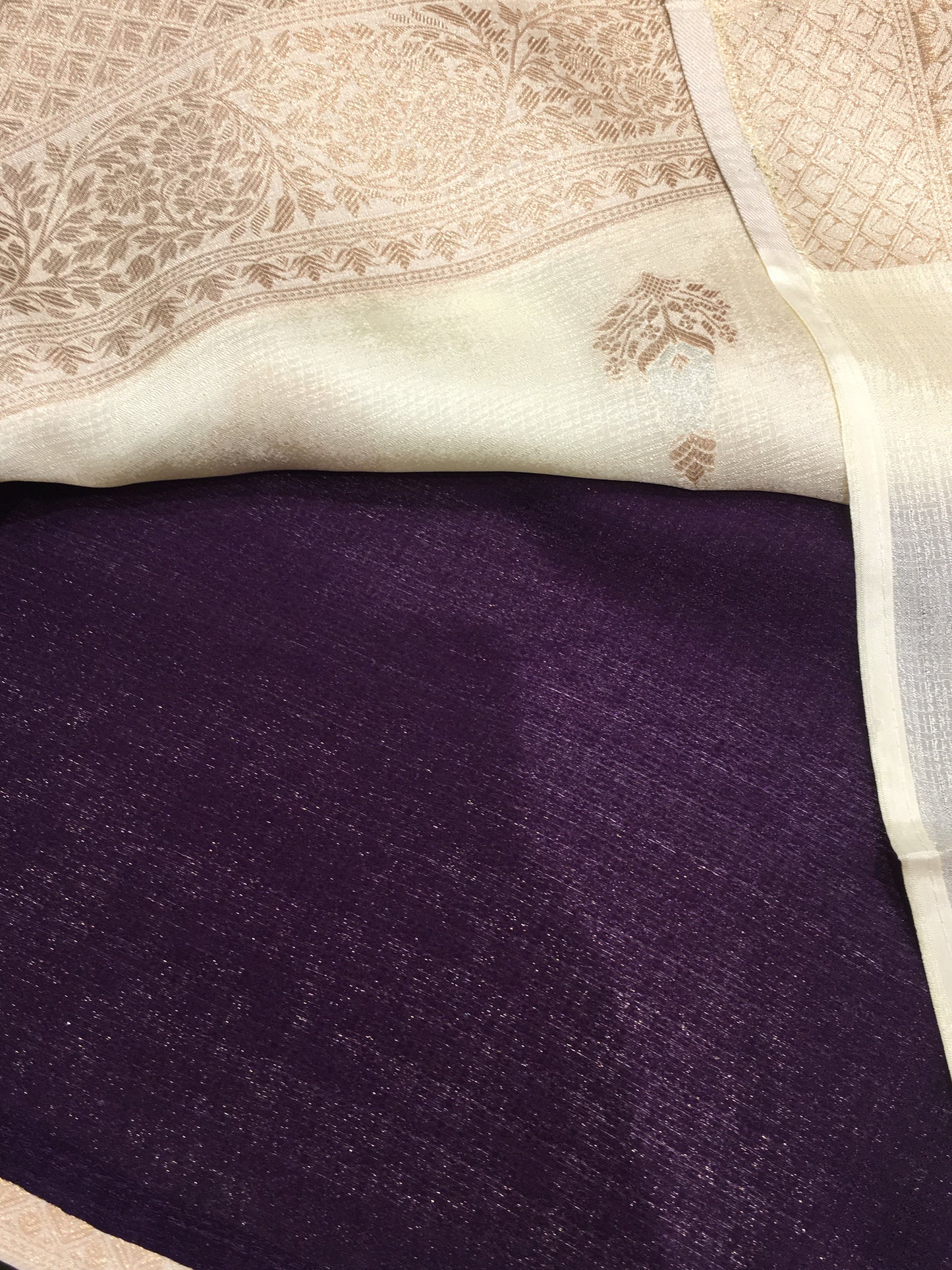 Russian crape saree