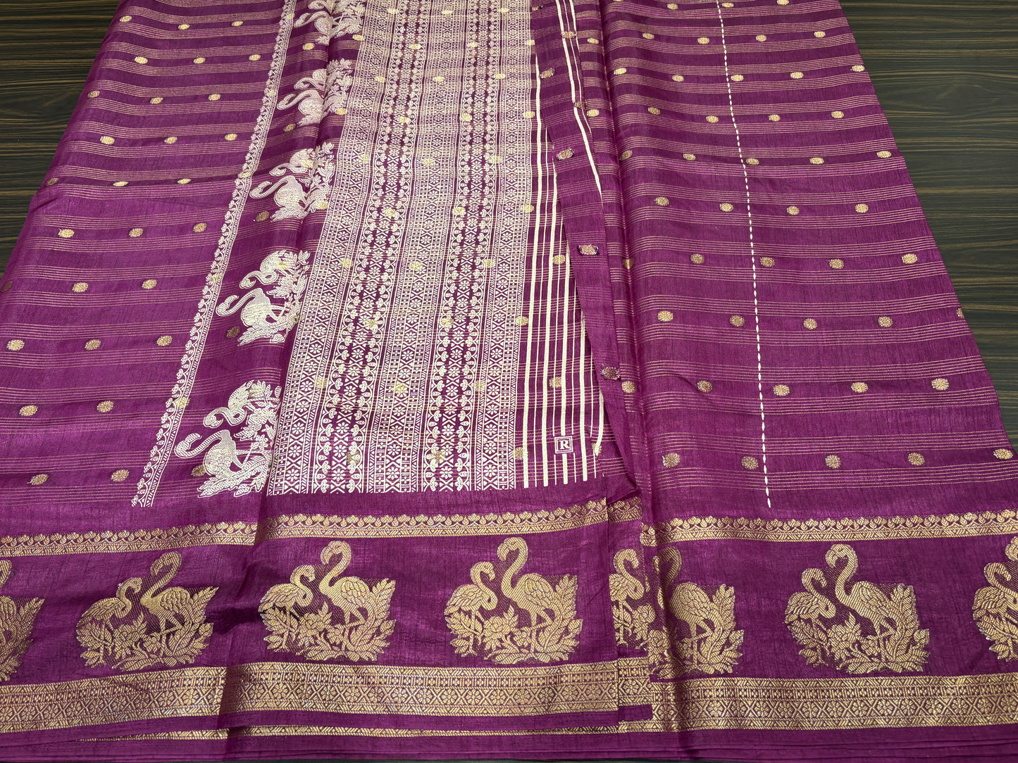 Mulberry silk saree