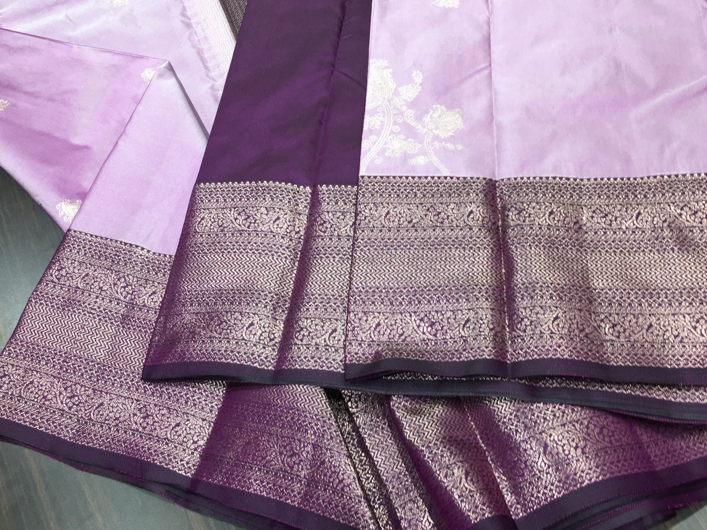 Semi Kanchipuram silk