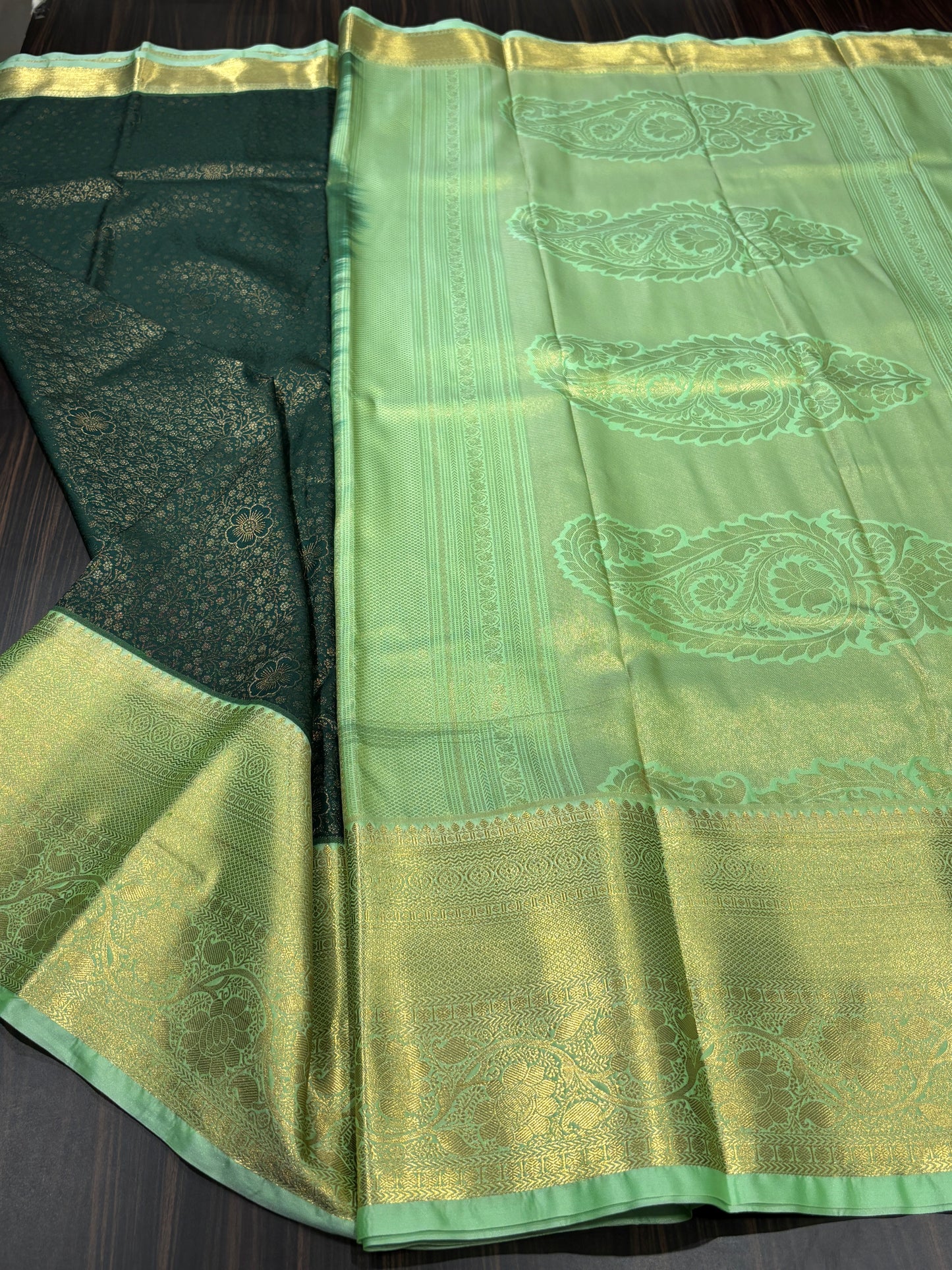 Semi Kanchipuram silk