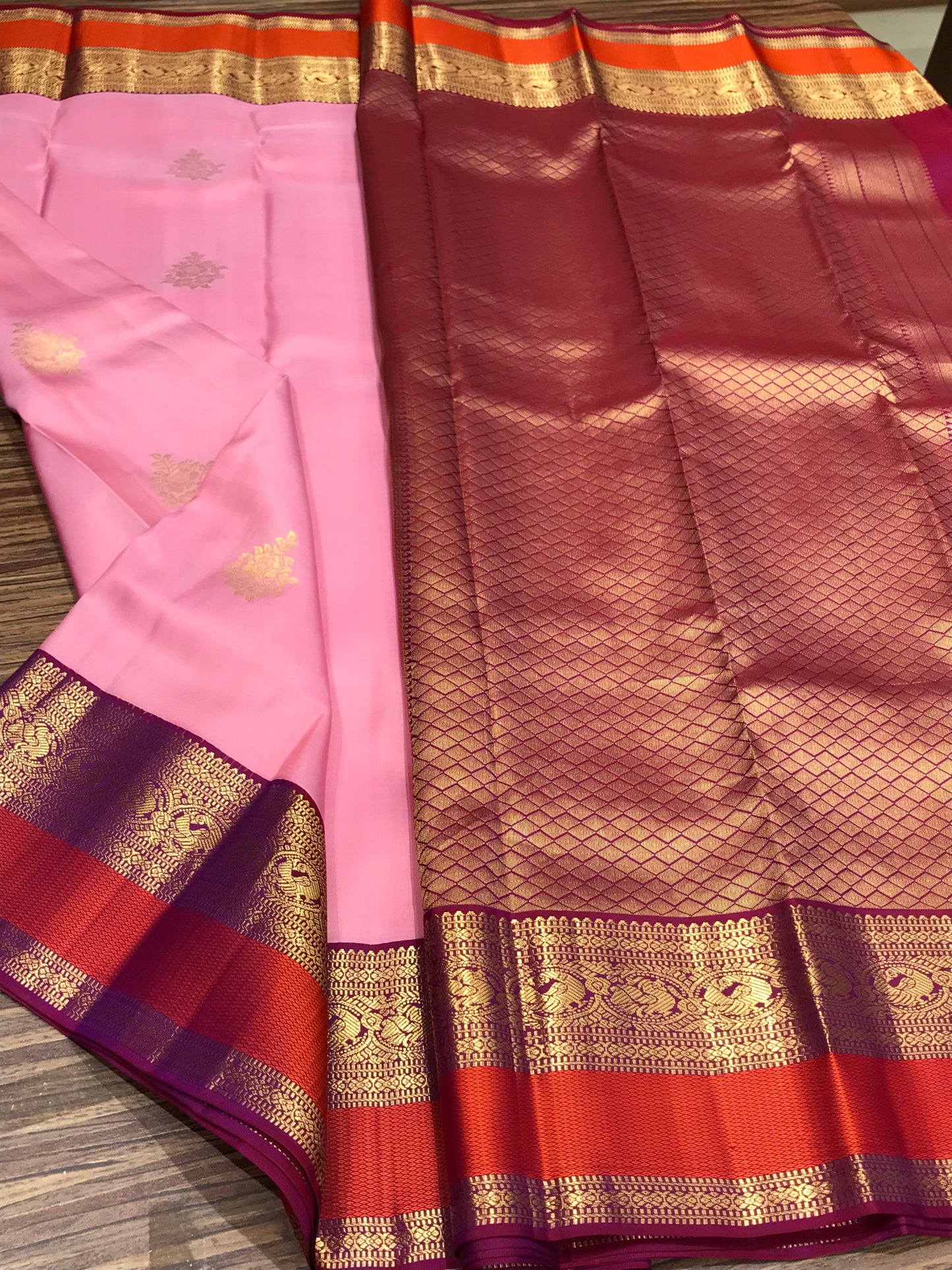 Pure Kanchipuram silk