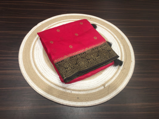Soft tussar saree