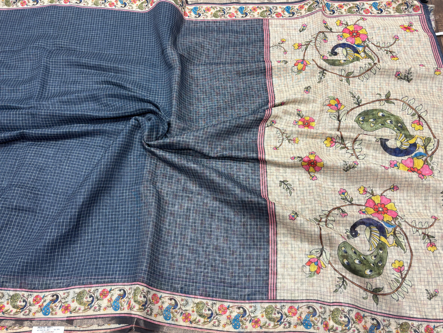 Fancy cotton saree