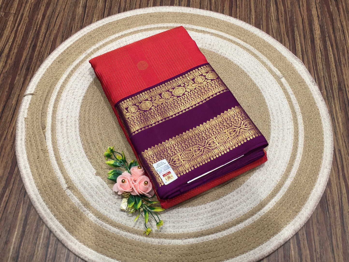 Pure Kanchipuram silk