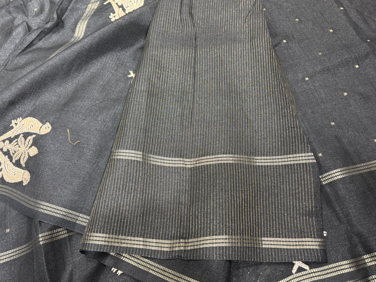 Soft tussar saree
