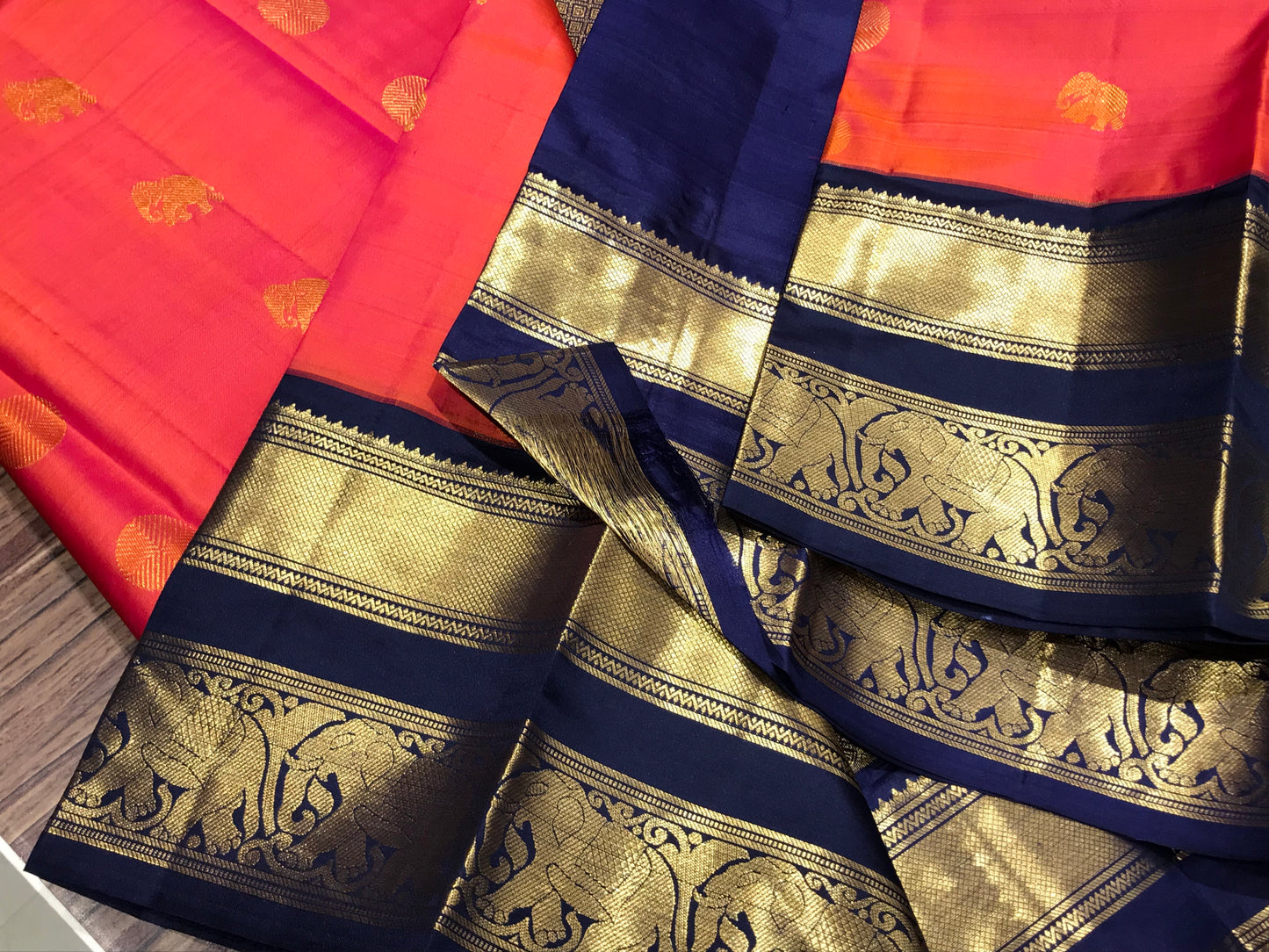 Pure Kanchipuram silk