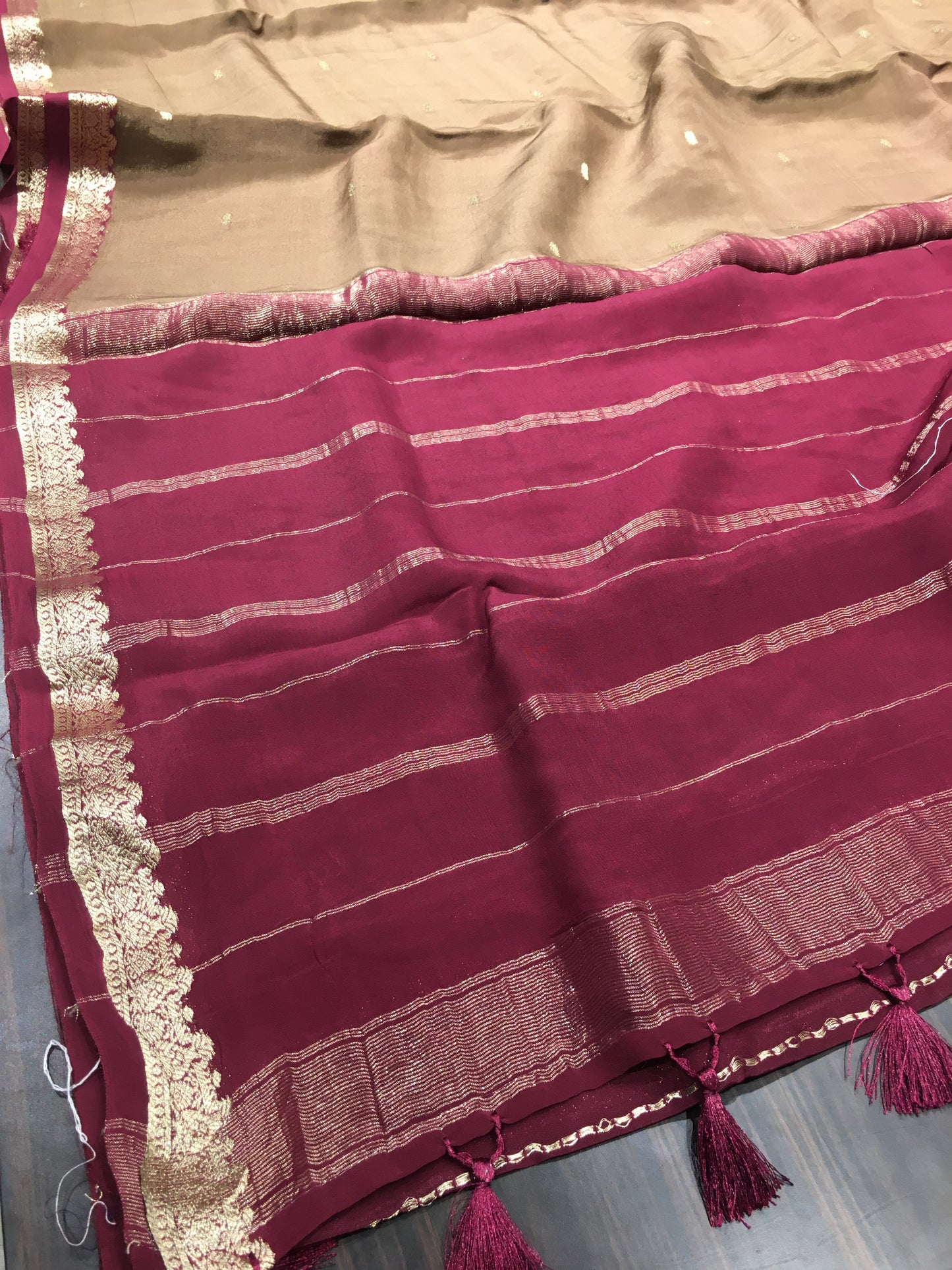 Semi Mysore crape
