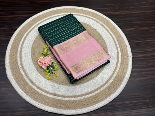 Semi Kanchipuram silk