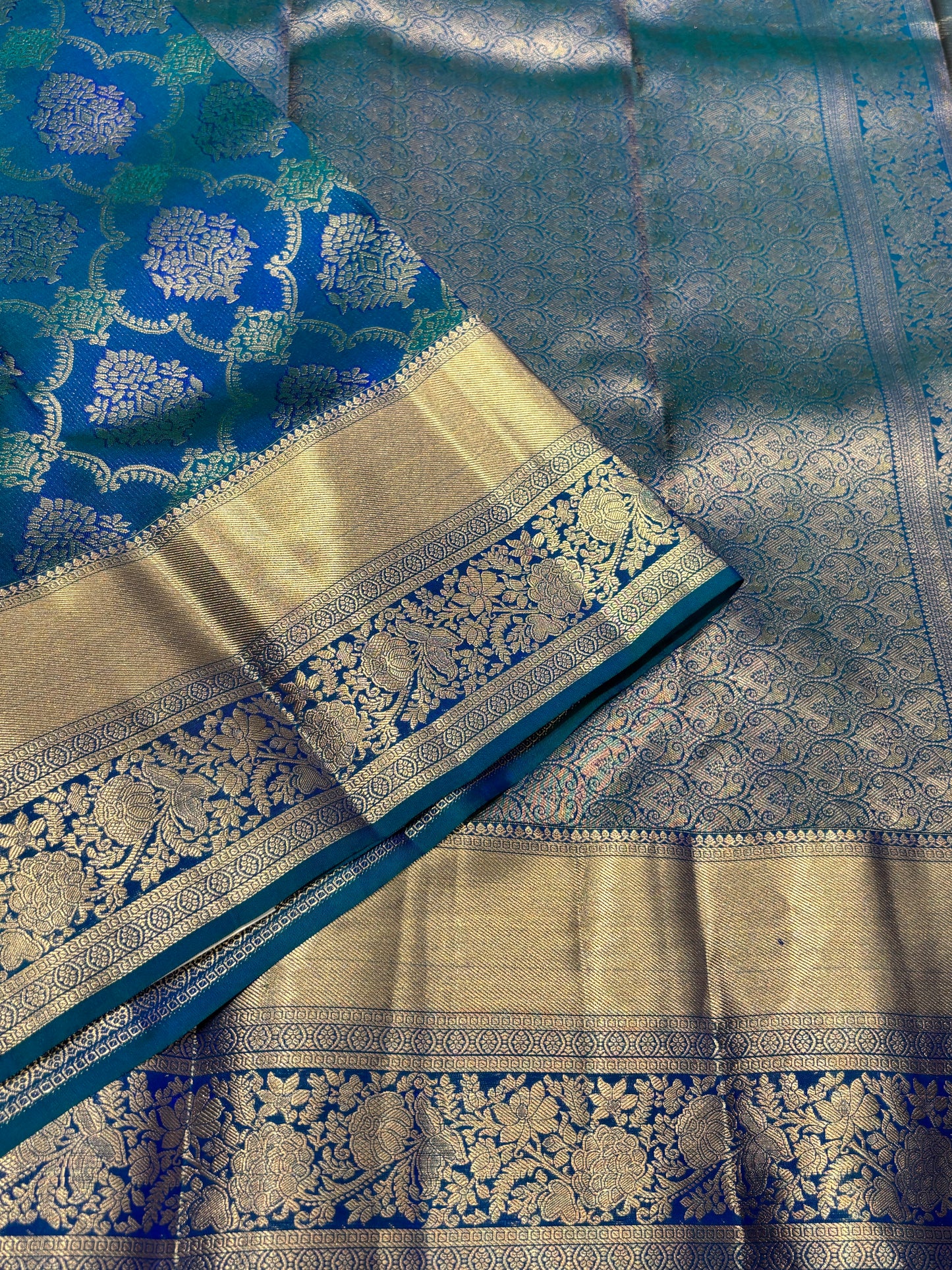 Pure Kanchipuram Broced Silk