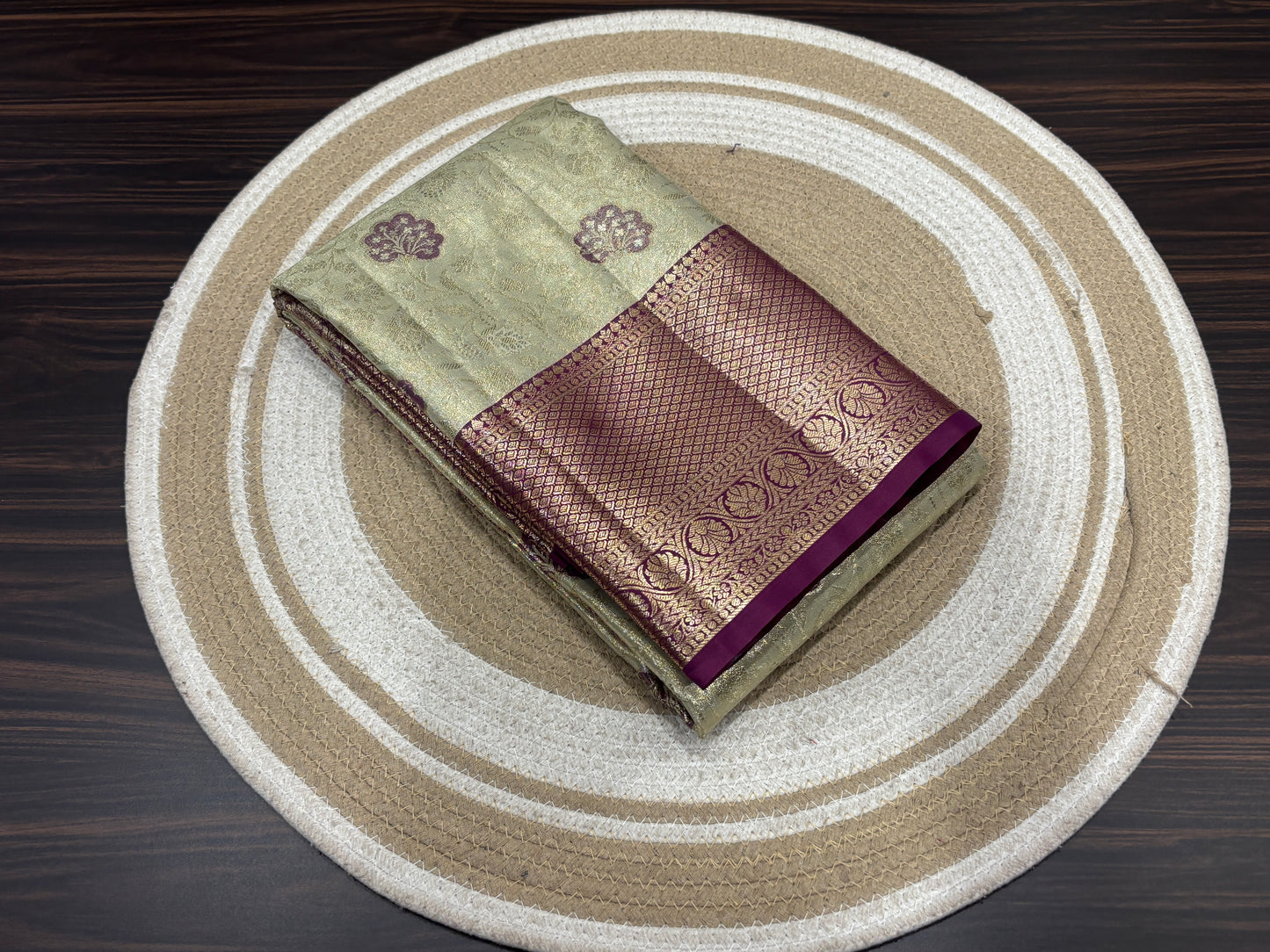 Semi Kanchipuram silk
