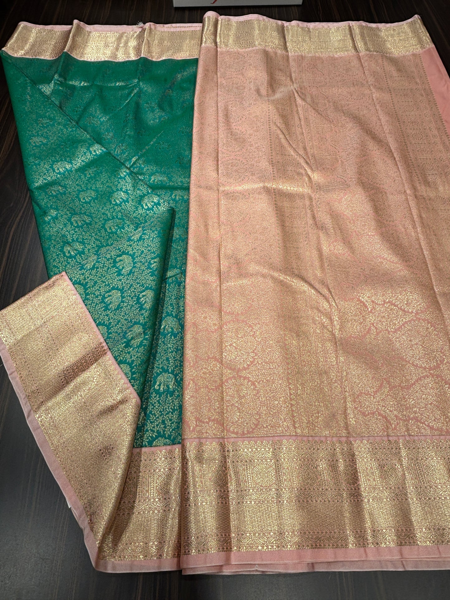 Semi Kanchipuram silk