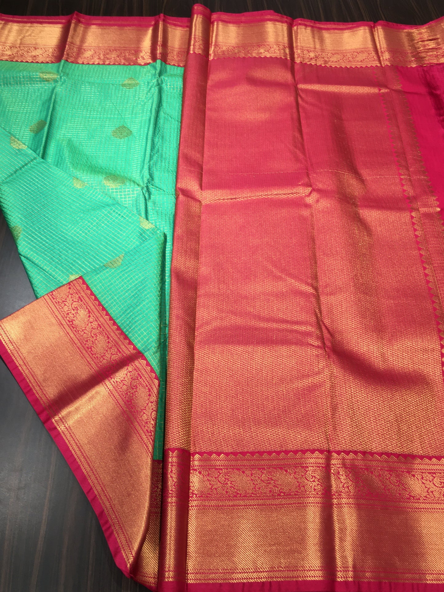 Semi Kanchipuram silk