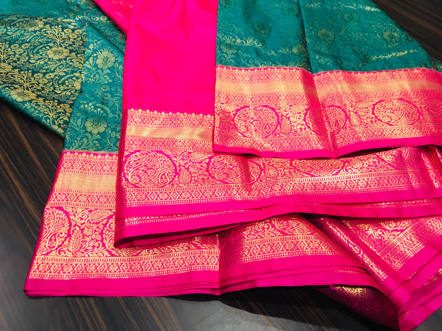 Semi Kanchipuram silk