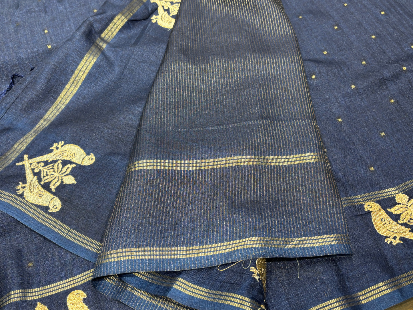 Soft tussar saree