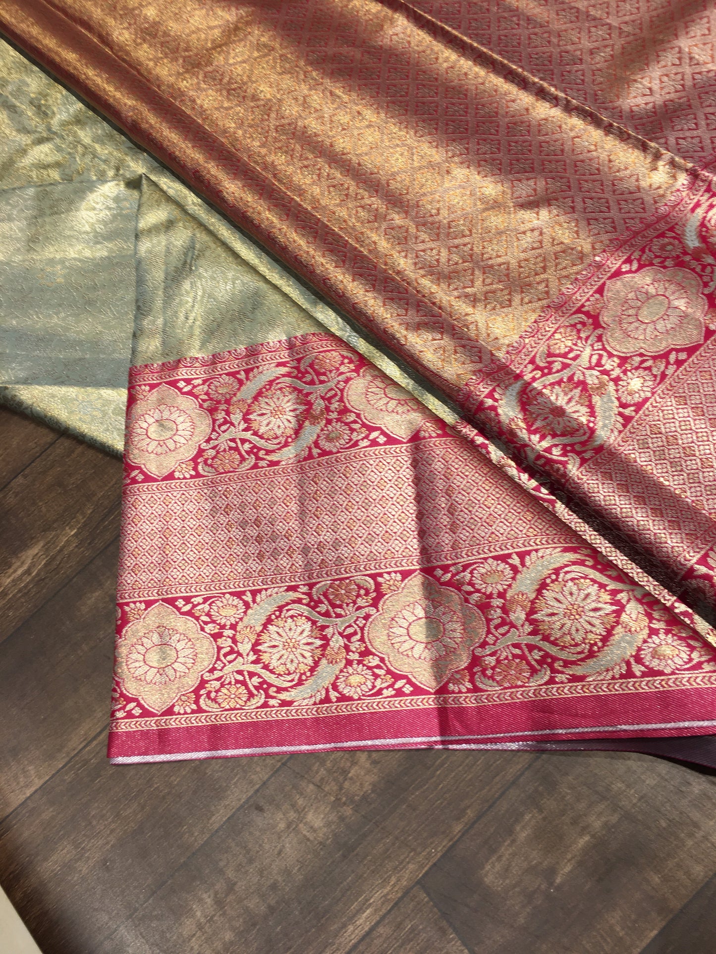 Semi Kanchipuram tissue