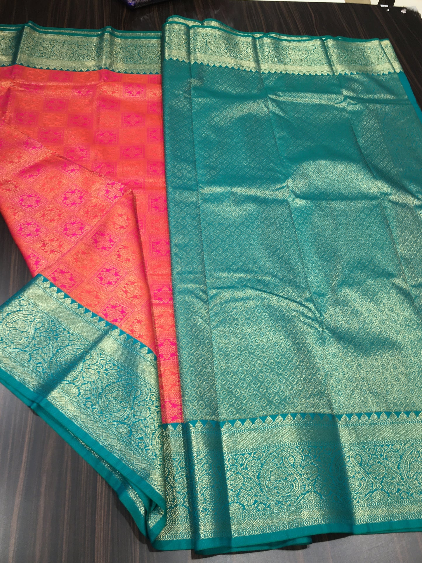 Semi Kanchipuram silk