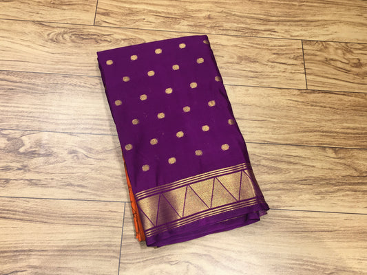 Semi Mysore Crape Silk