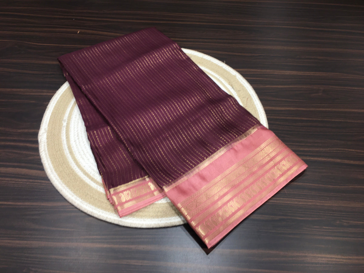 Semi Mysore Crape Silk