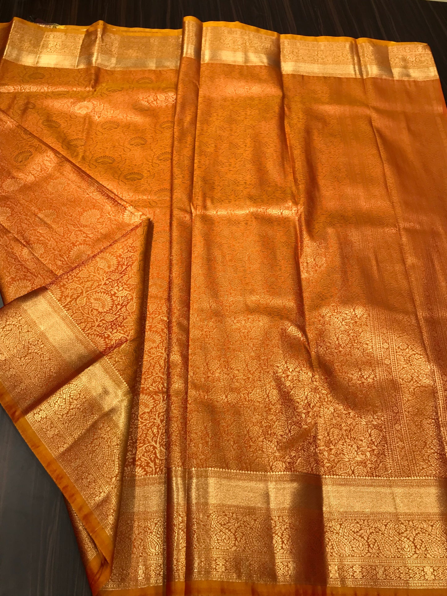Semi Kanchipuram silk