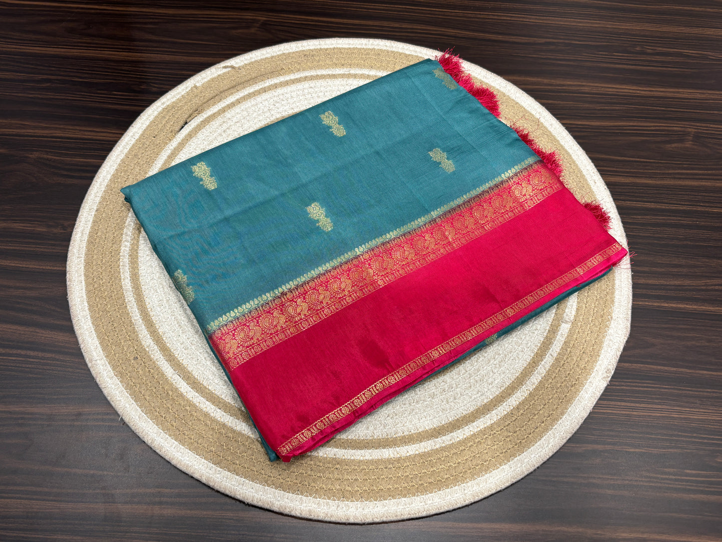 Soft tussar saree