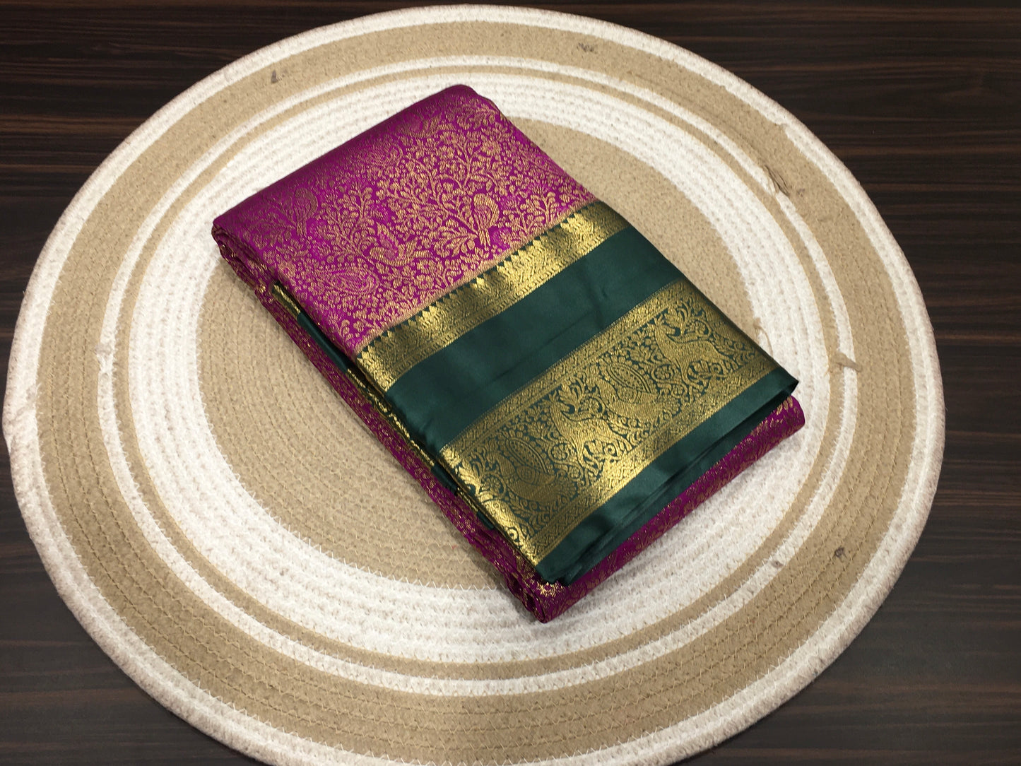 Semi Kanchipuram silk