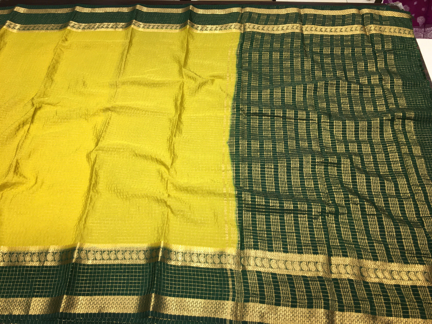 Semi Mysore crape