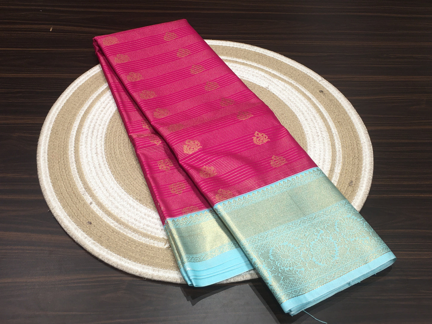 Semi Kanchipuram silk