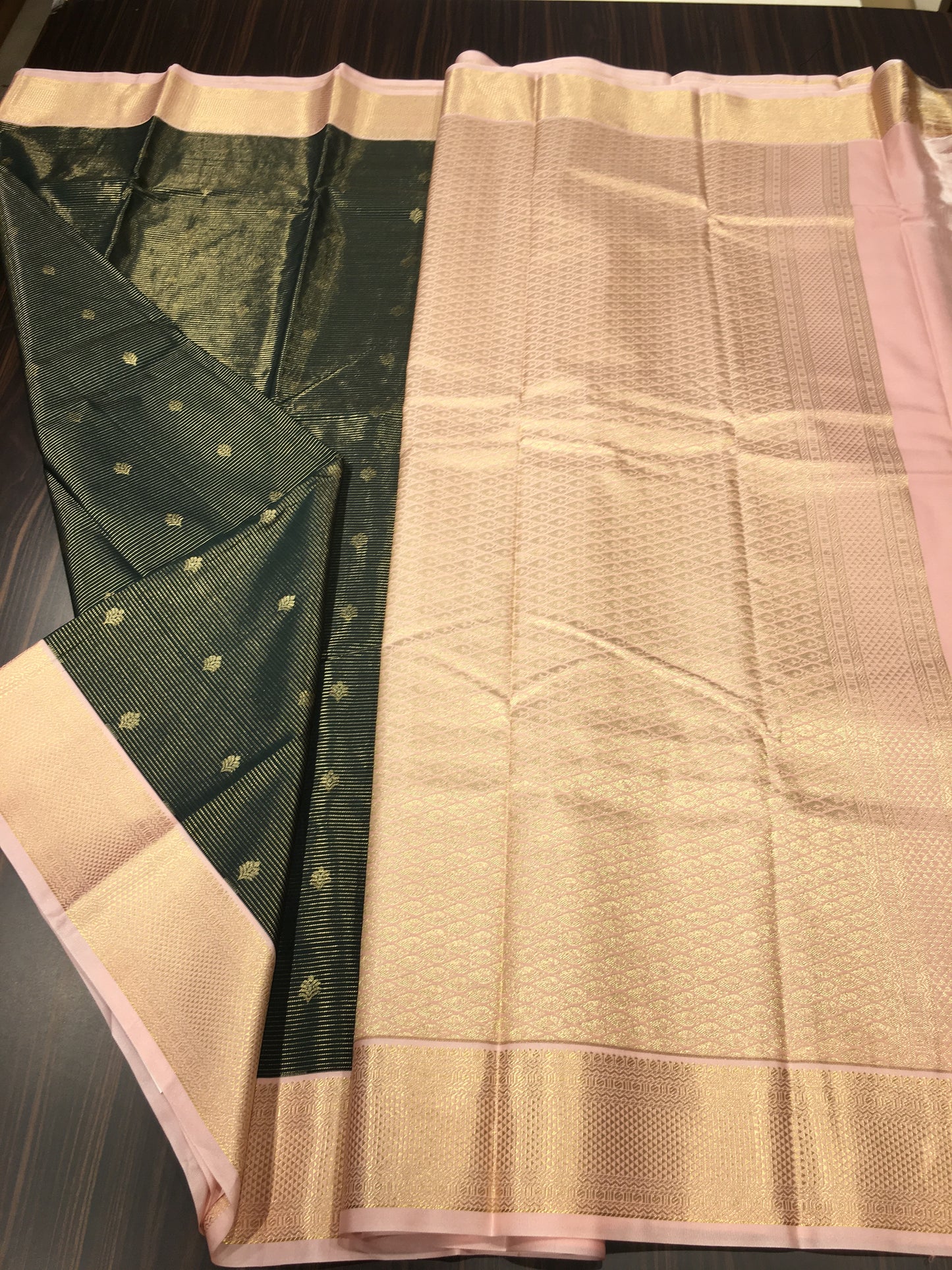Semi Kanchipuram silk