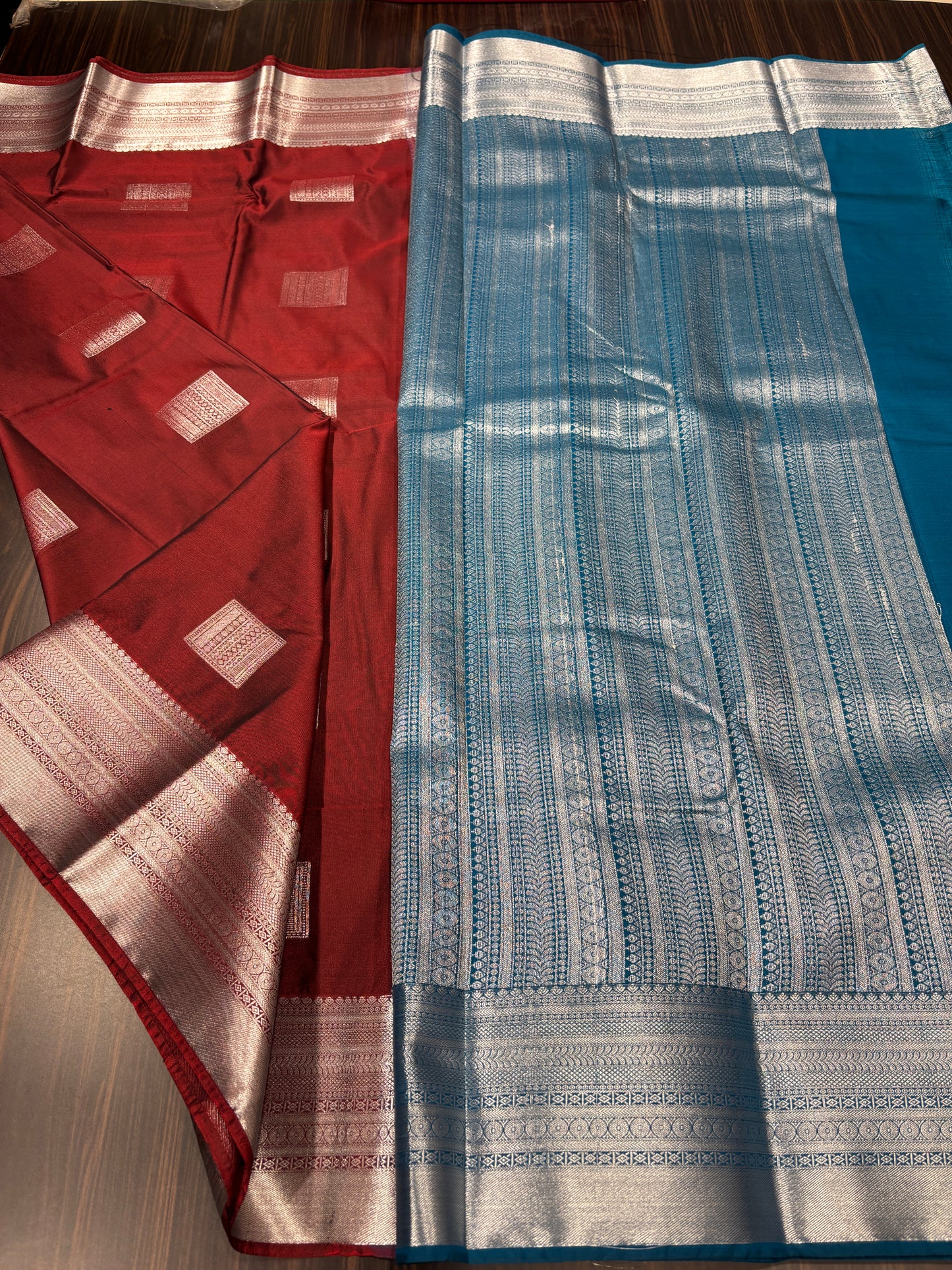 Semi Kanchipuram silk