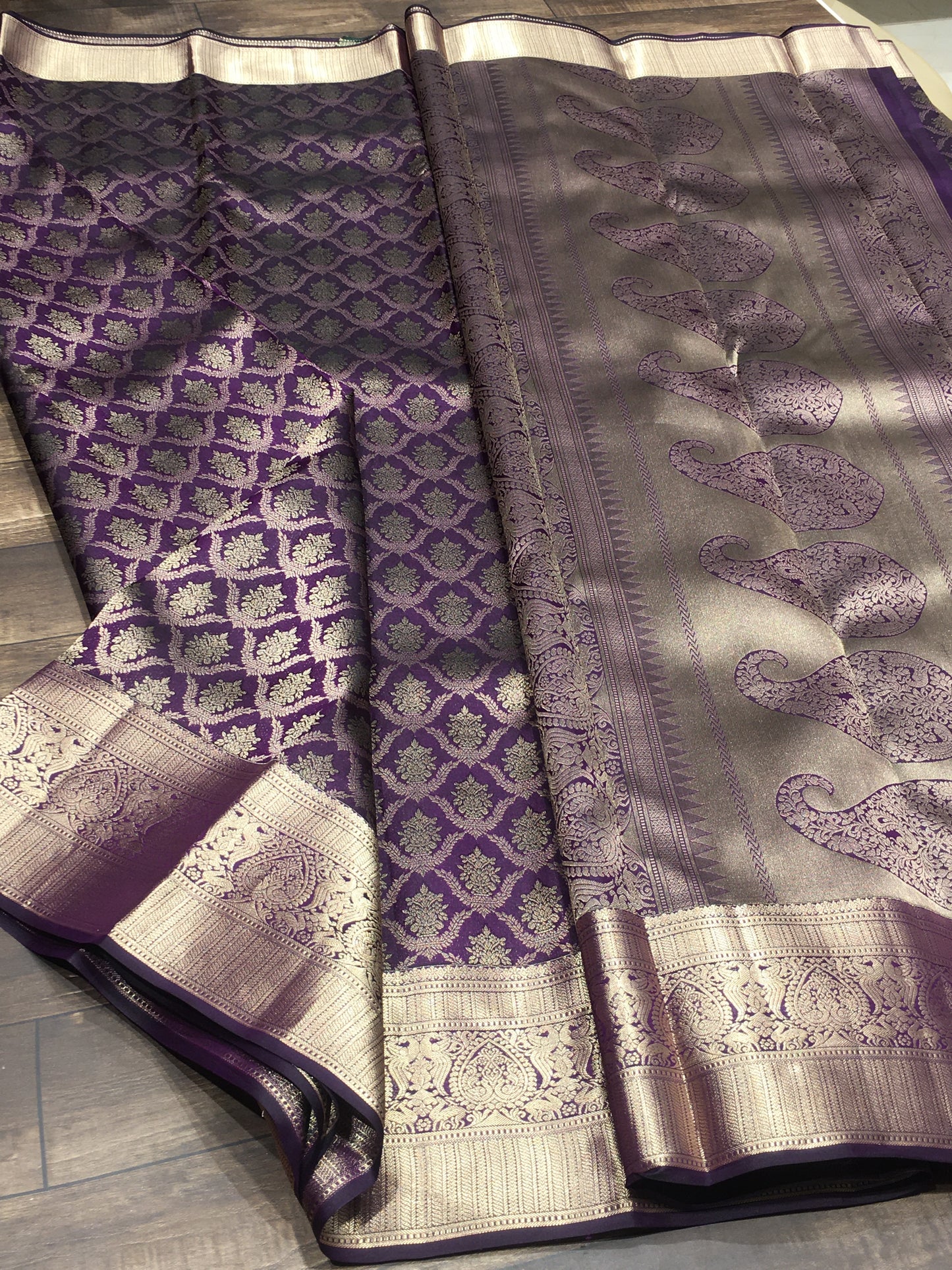 Pure Kanchipuram silk