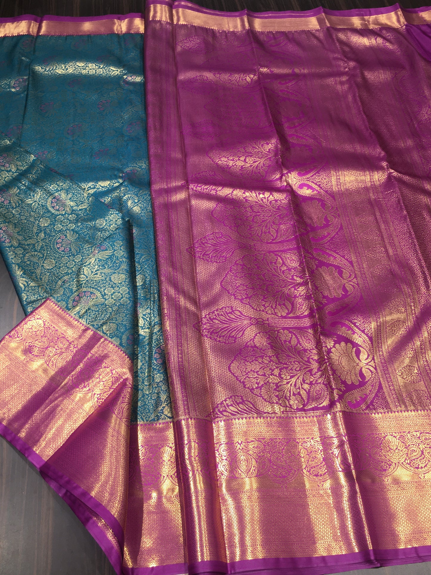 Semi Kanchipuram silk