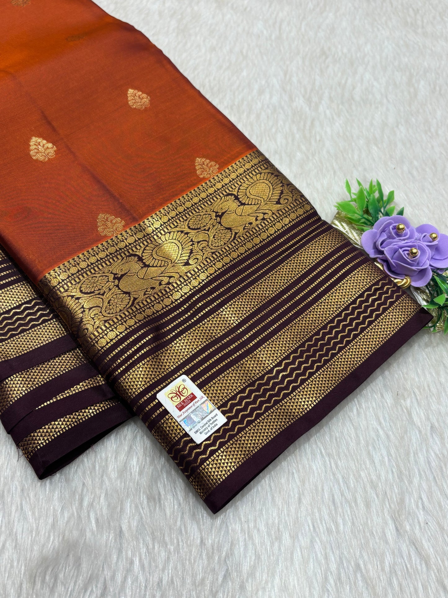 Pure Kanchipuram silk