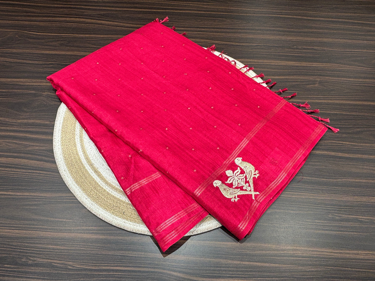 Soft tussar saree