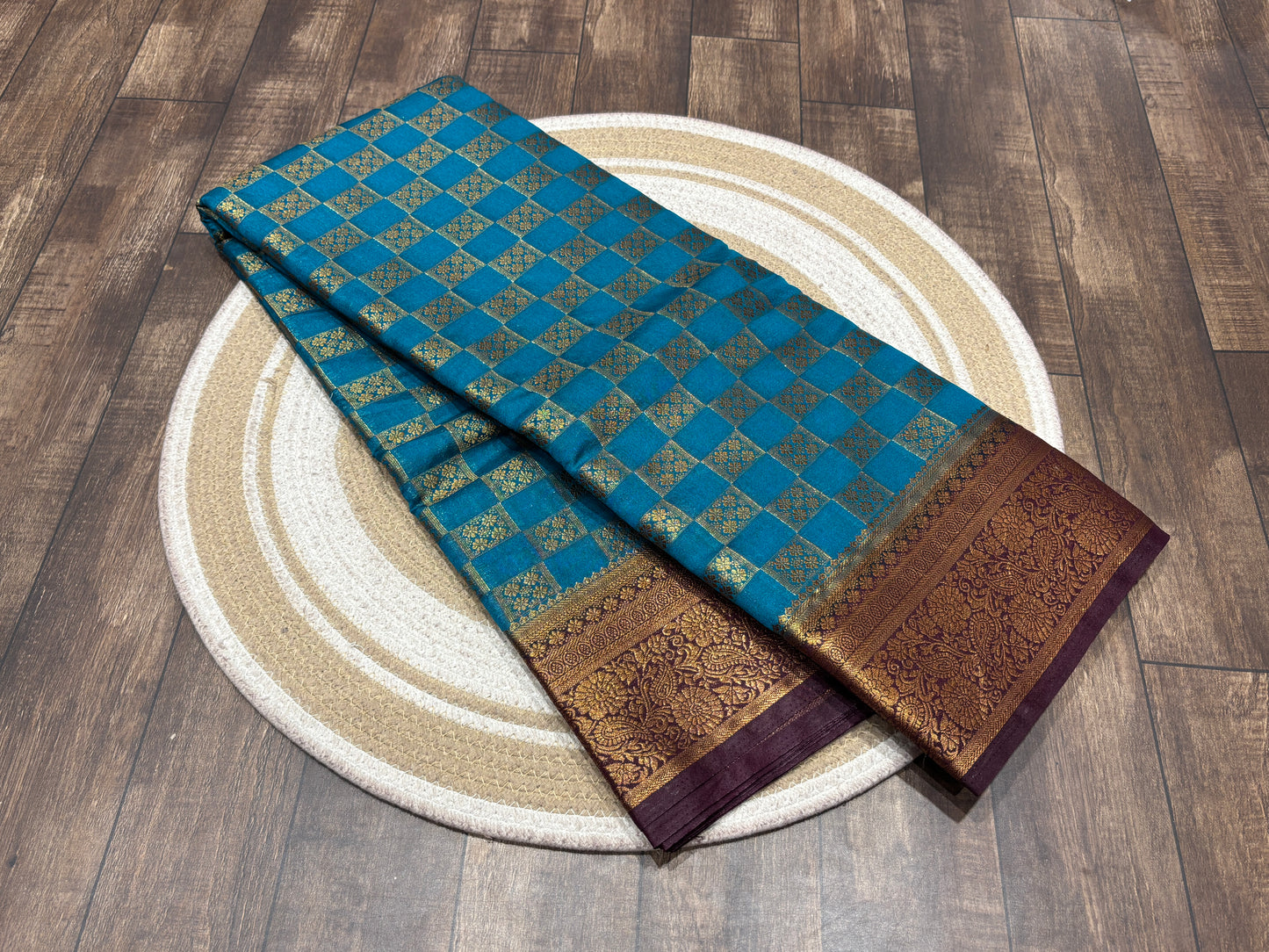 Raw silk saree