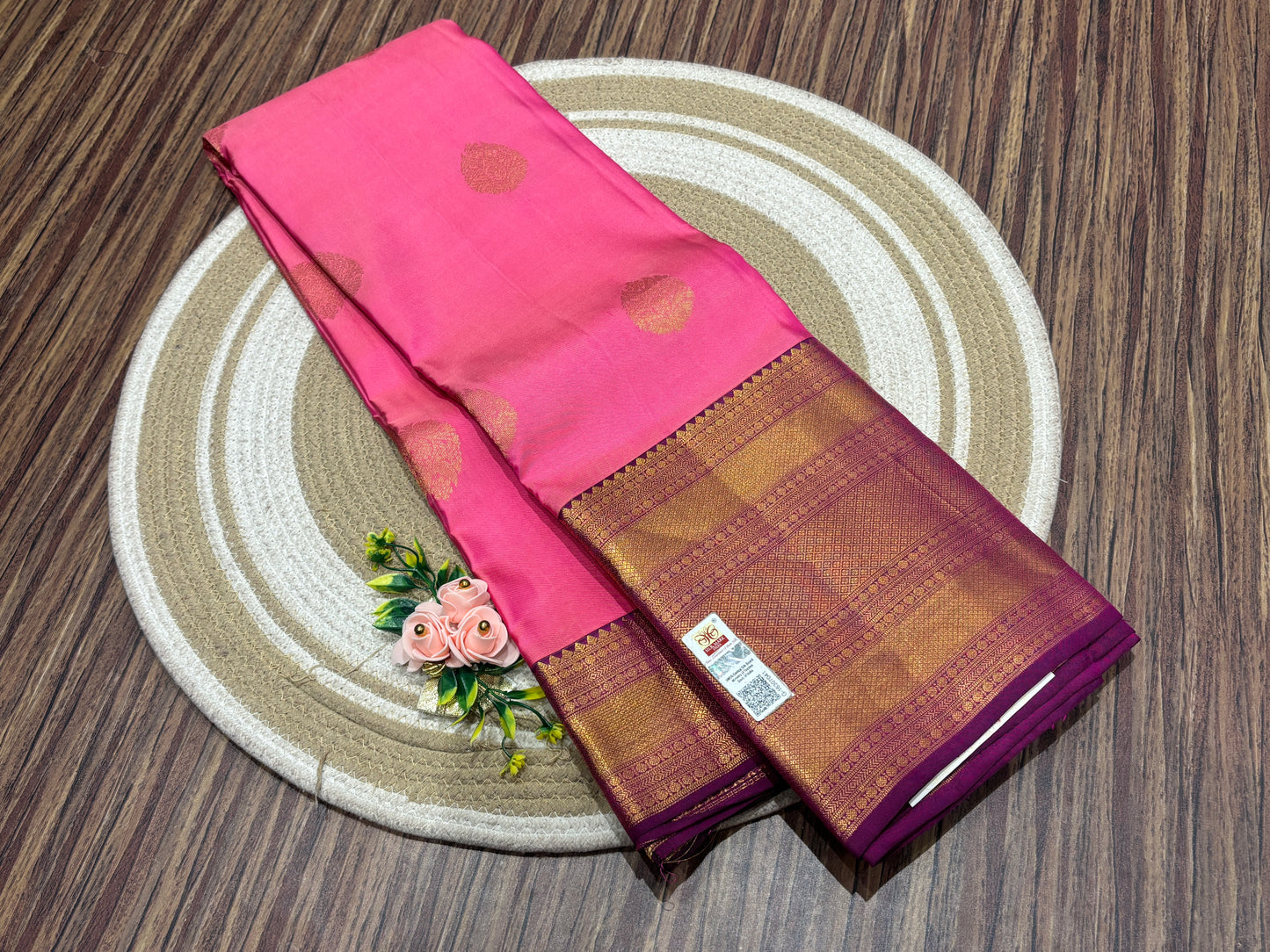 Pure Kanchipuram silk