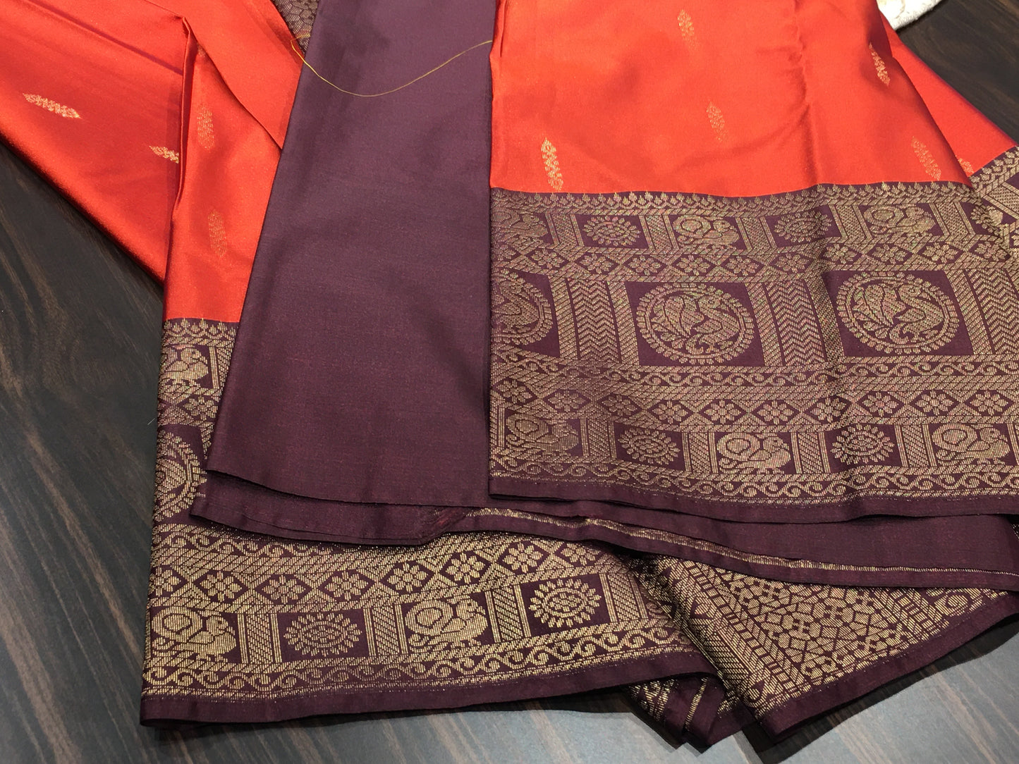 Semi Kanchipuram silk