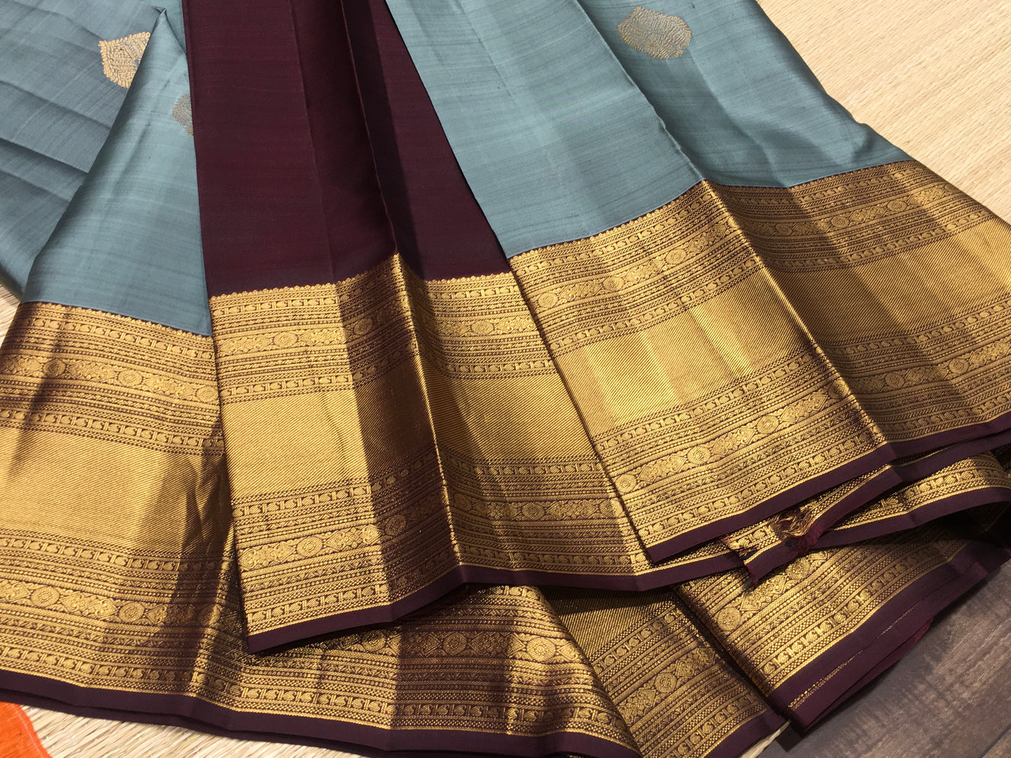 Pure Kanchipuram silk