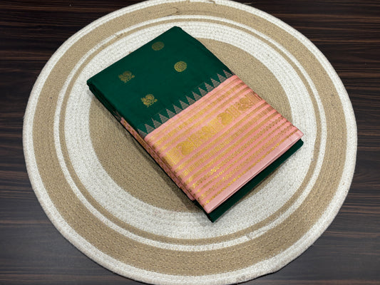 Semi Kanchipuram silk