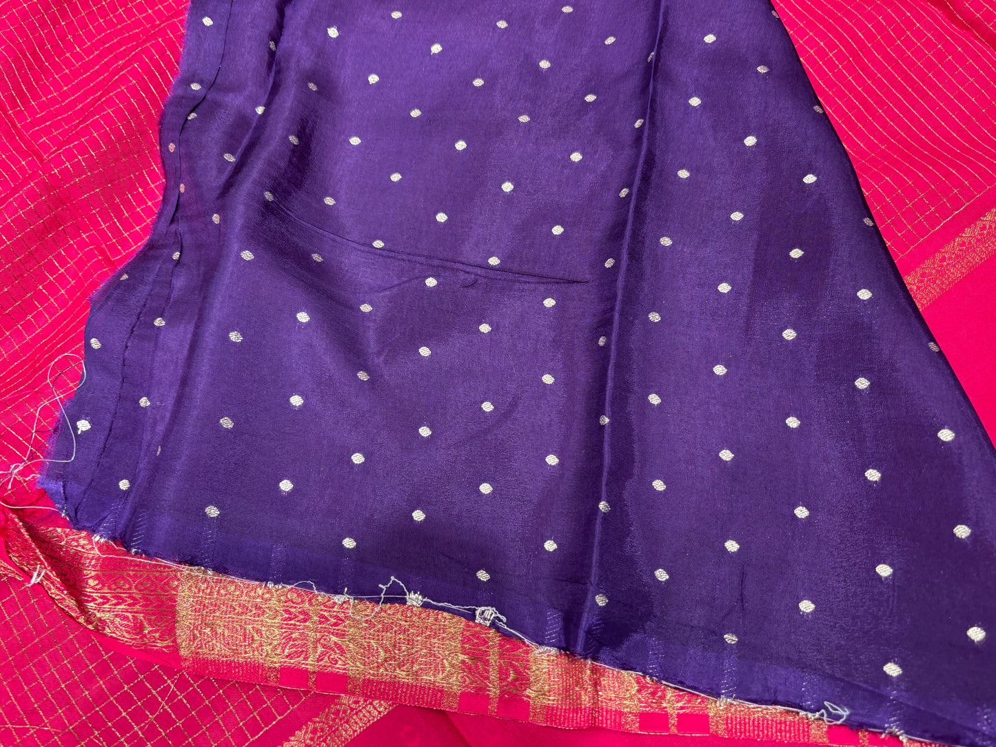 Semi Mysore crape