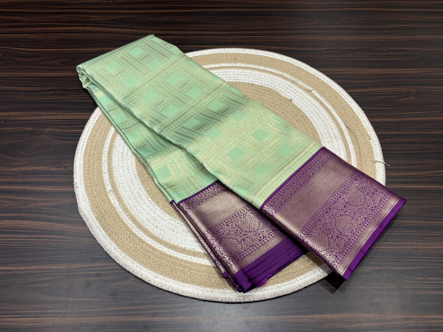 Semi Kanchipuram silk
