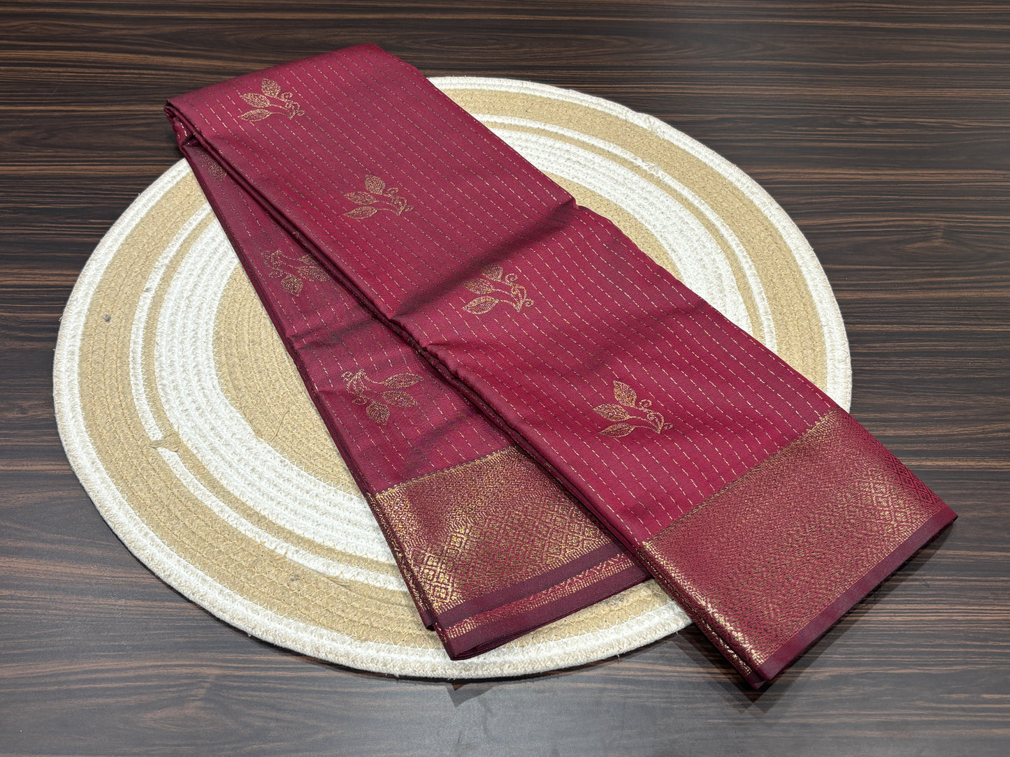 Semi Kanchipuram silk