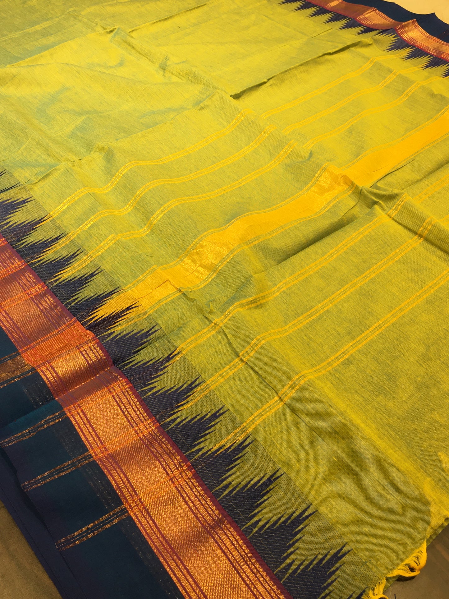 Fancy cotton saree