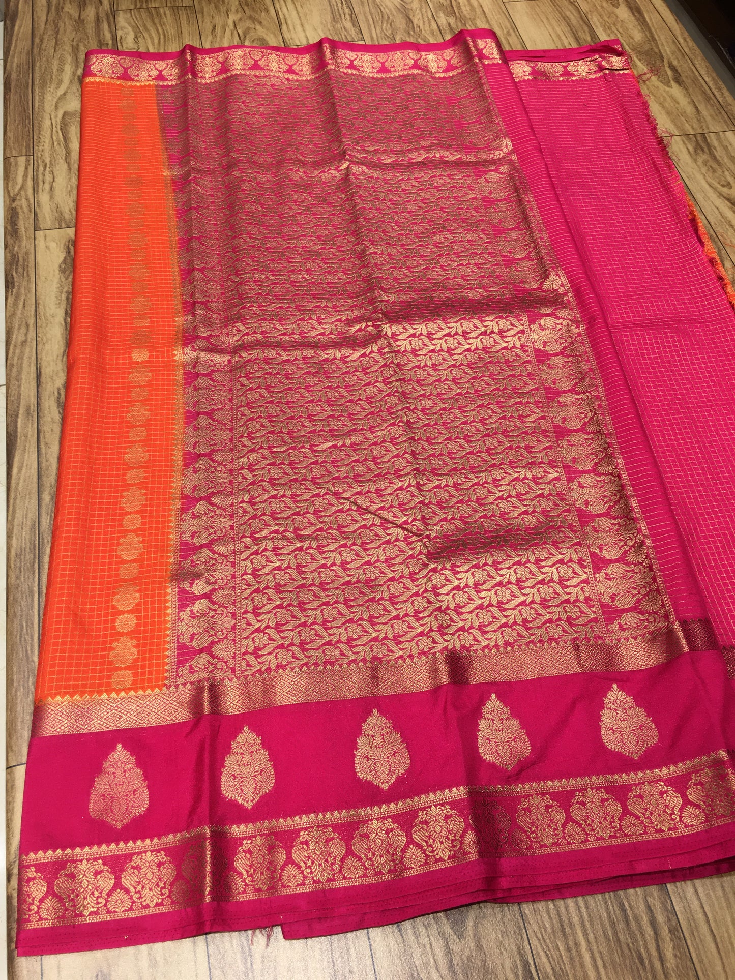 Semi Mysore Crape Silk