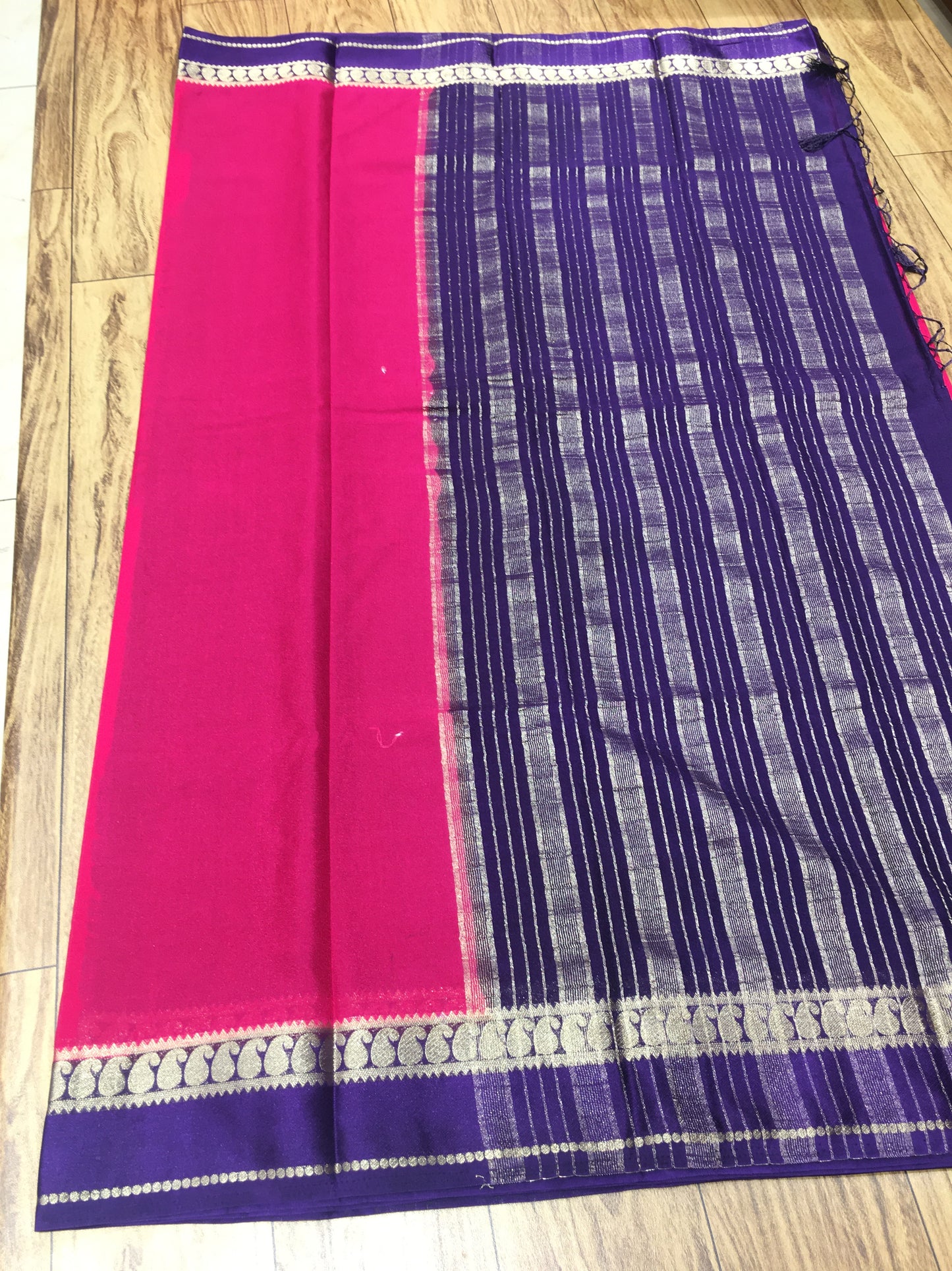 Semi Mysore Crape Silk