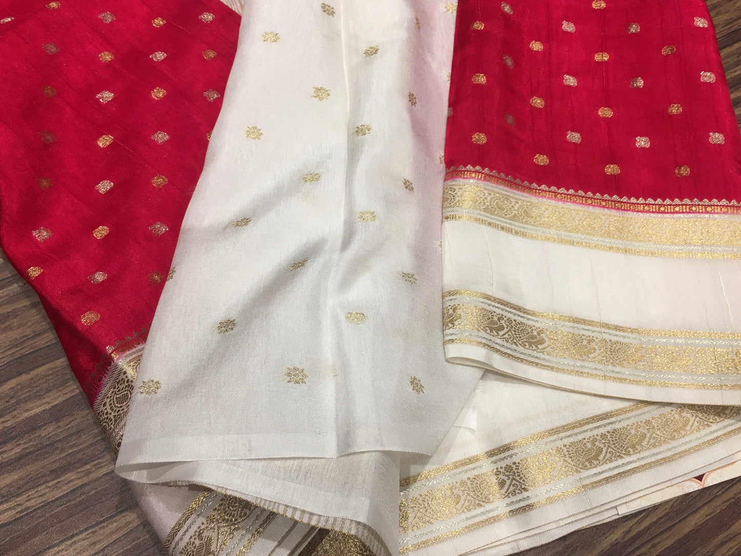 Soft tussar saree