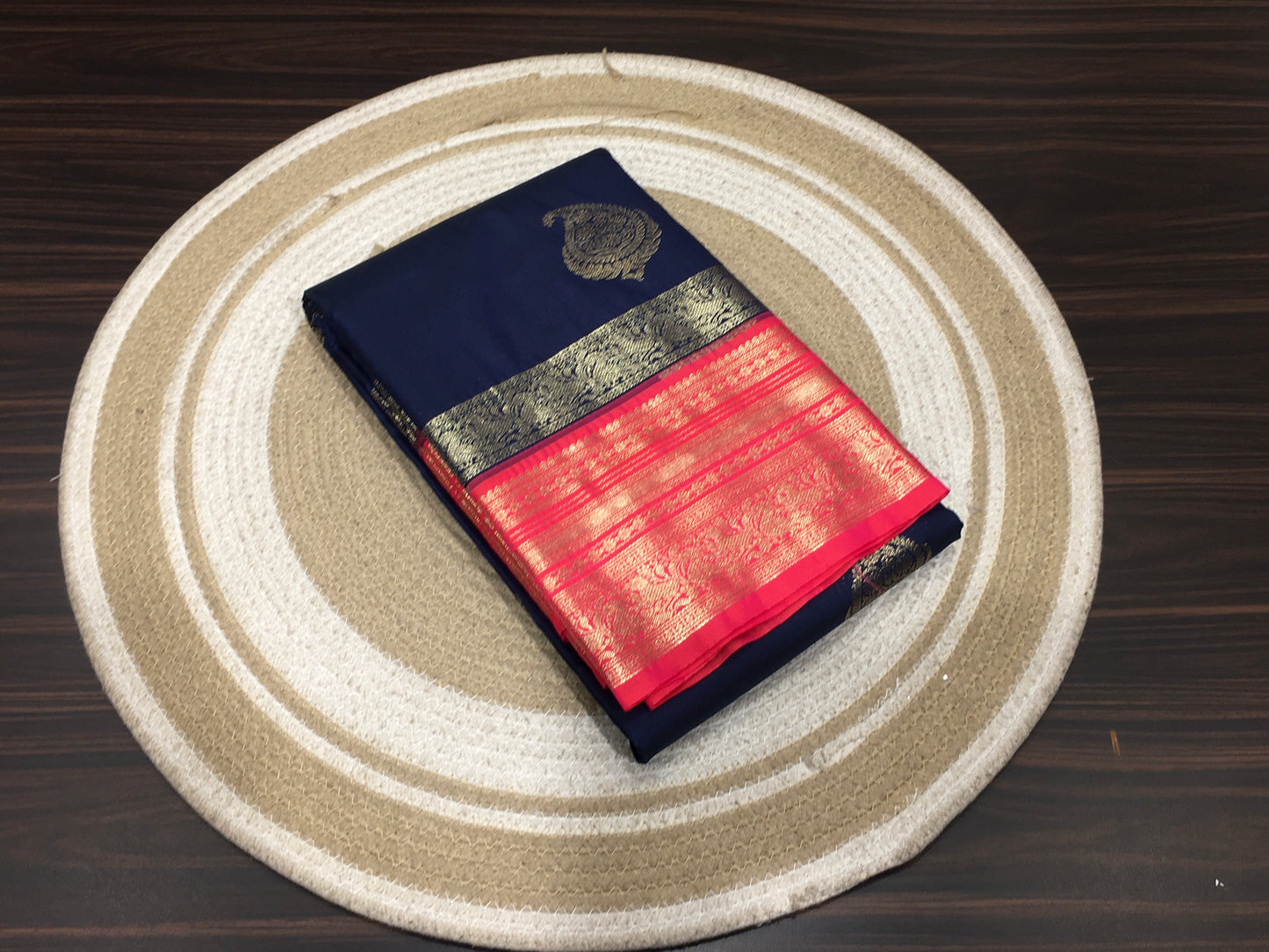 Semi Kanchipuram silk