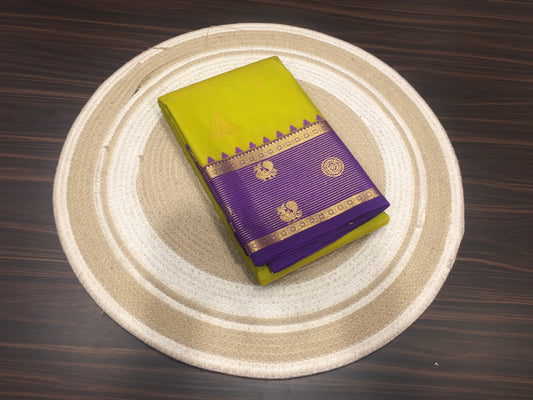 Semi Kanchipuram silk