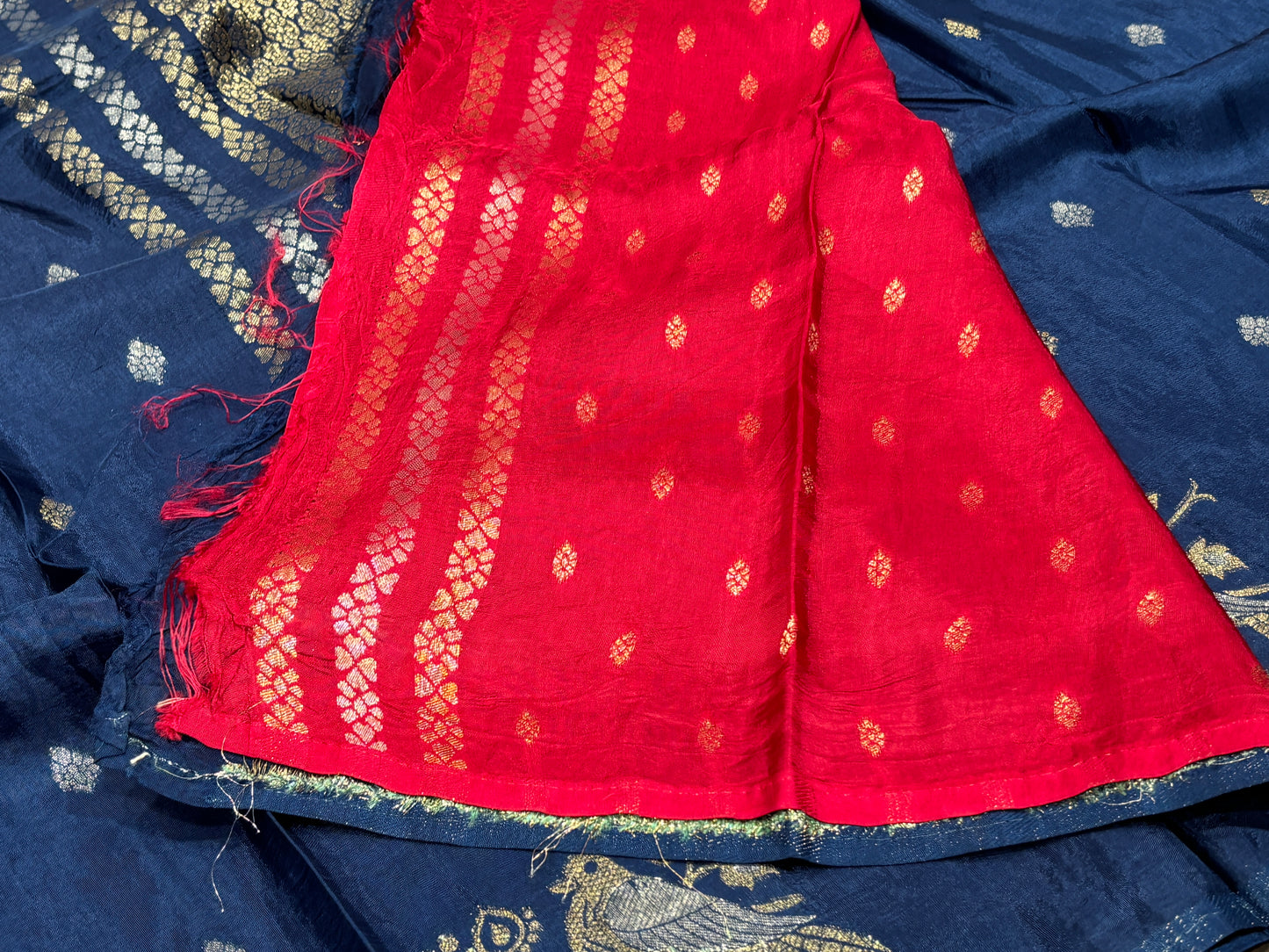Satin crape